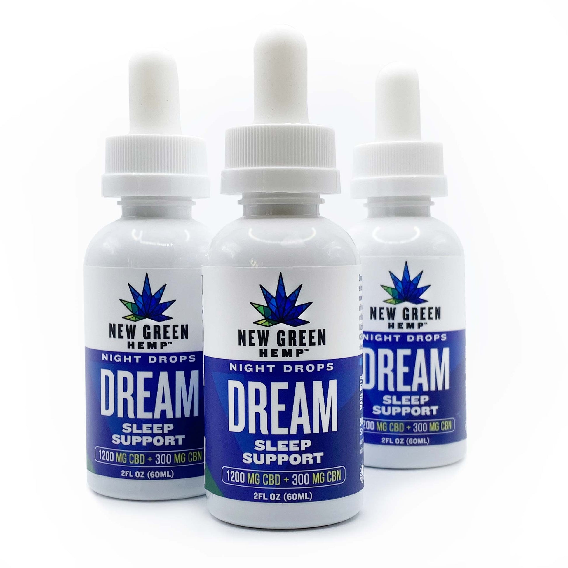 DREAM — Sleep Support Nighttime Drops New Green Hemp