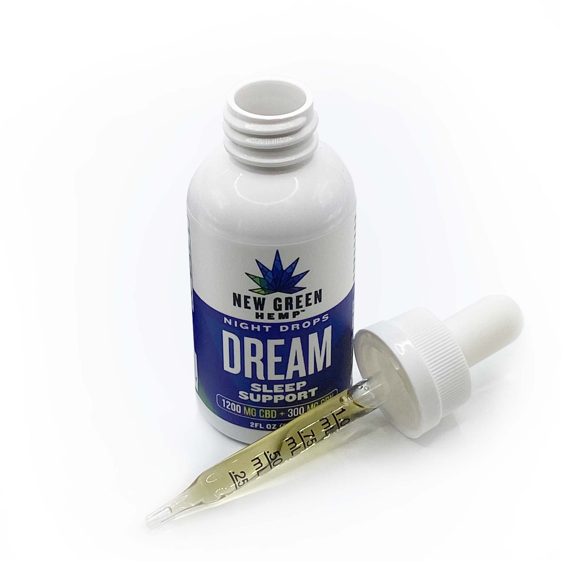 DREAM — Sleep Support Nighttime Drops New Green Hemp