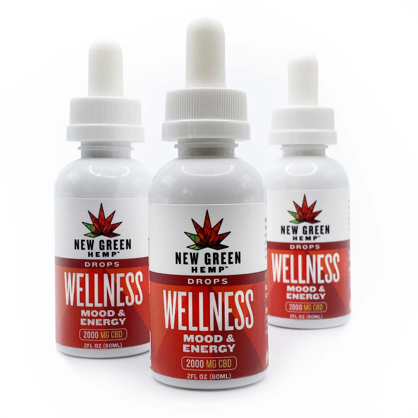 WELLNESS — Mood & Energy Daily Drops New Green Hemp