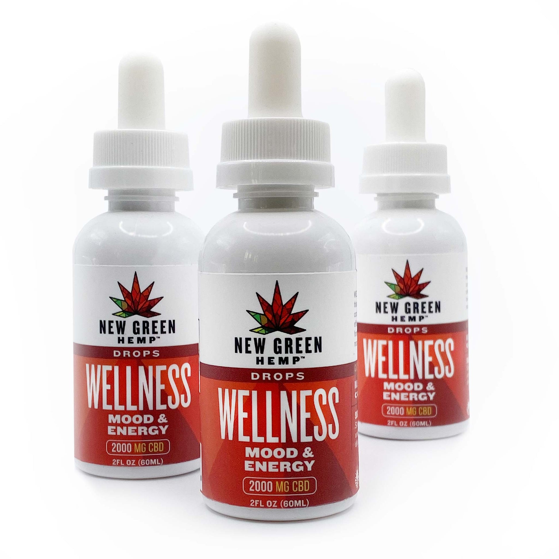 WELLNESS — Mood & Energy Daily Drops New Green Hemp