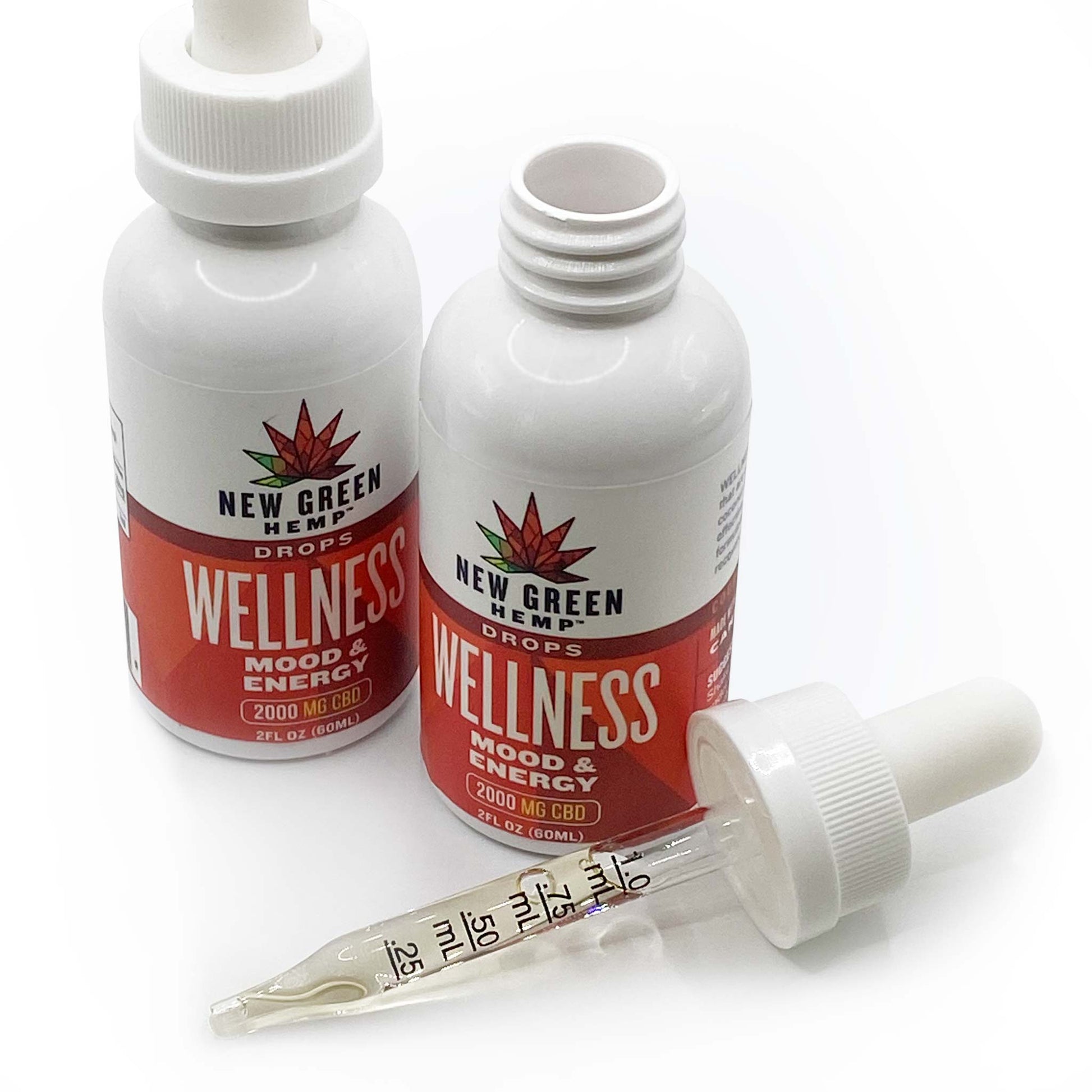 WELLNESS — Mood & Energy Daily Drops New Green Hemp