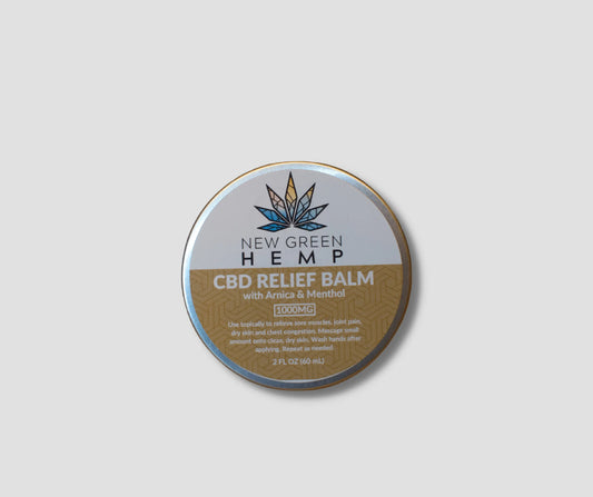 Soothe Muscle Pain with CBD Relief Balm - THC Free